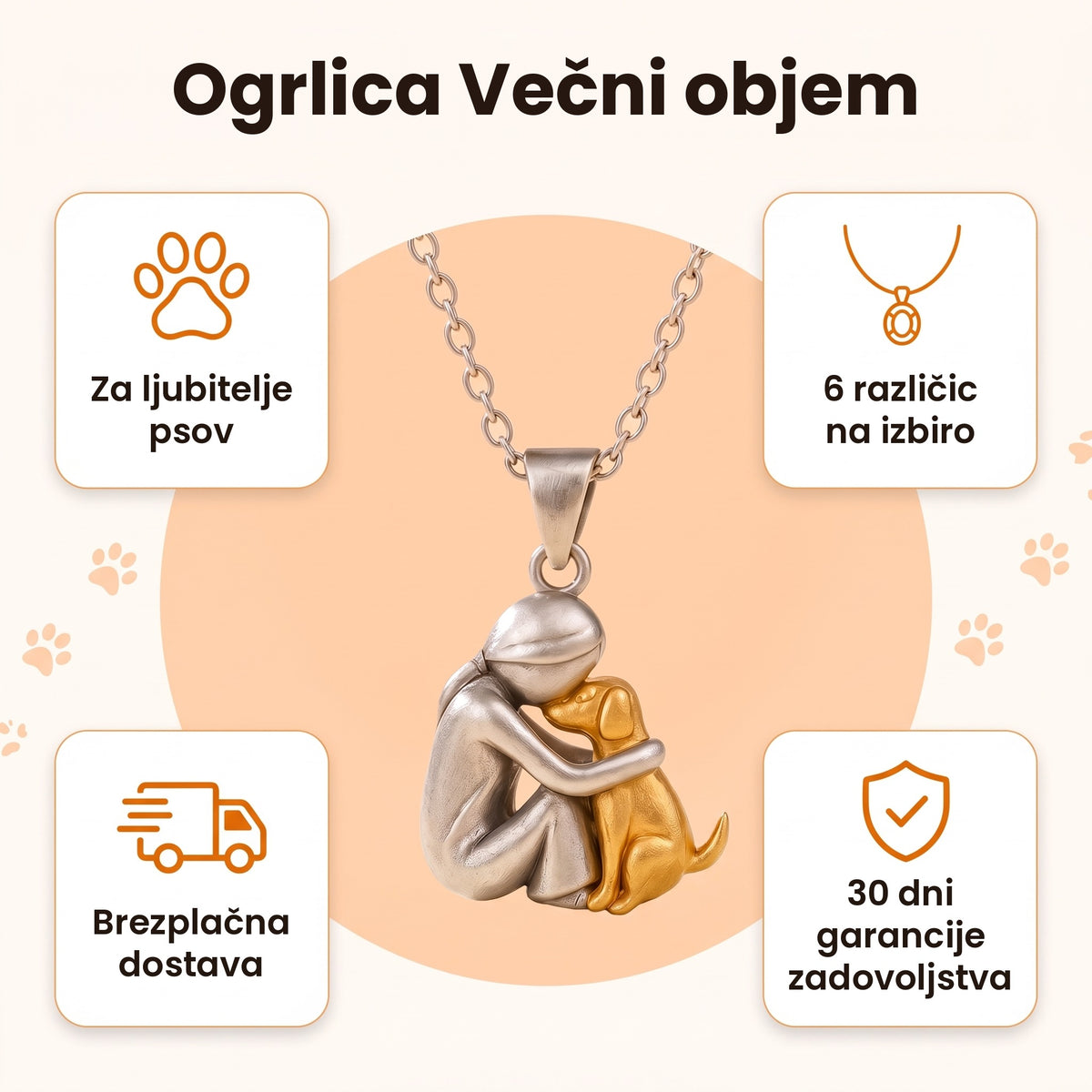 Ogrlica - Večni objem
